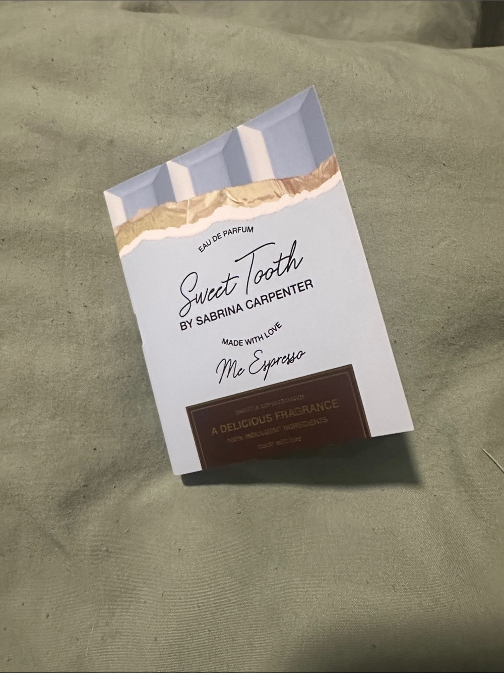 4/$15 Sabrina Carpenter Sweet Tooth sample